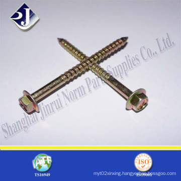 Gr8.8 Hex Flange Wood Screw